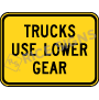 Trucks Use Lower Gear