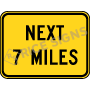 Next Custom Miles Signs