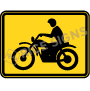 Motorcycle Plaque Signs