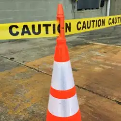 Caution Tape Holder for Traffic Cones