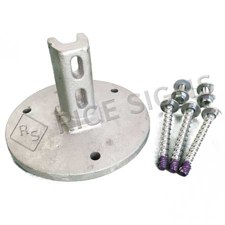 Surface Mount Breakaway Coupler for U-Channel Sign Posts