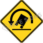 Truck Rollover Left