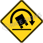 Truck Rollover Right Signs