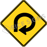 270 Degree Loop Right Sign