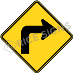 Turn Right Sign