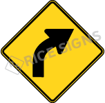 Curve Right Sign