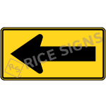 Large Single Arrow Signs