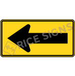 A picture and link to Large Single Arrow Signs