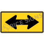 Large Double Arrow Sign