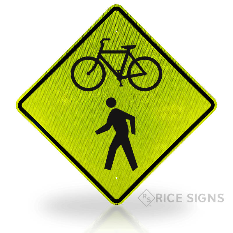 Bicycle Pedestrian Trail Crossing