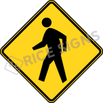 Pedestrian Crossing Sign