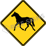 Wild Horse Sign