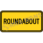 Roundabout Sign