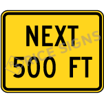 Next 500 Ft Signs