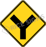 Y Intersection Signs
