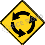 Circular Intersection Signs