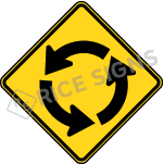 Circular Intersection Sign