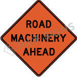 Road Machinery Ahead