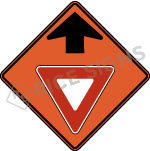 Yield Ahead (symbol) Signs