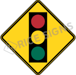 A picture and link to Signal Ahead Signs