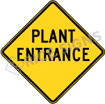 Plant Entrance Sign