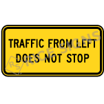 Traffic From Left Does Not Stop Sign