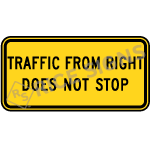 Traffic From Right Does Not Stop Sign